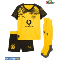Borussia Dortmund Niklas Sule #25 Heimtrikotsatz Kinder 2025-26 Kurzarm (+ Kurze Hosen)